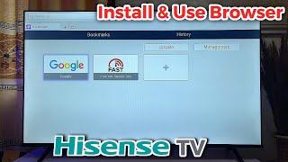 How to Use Browser on Hisense TV screenshot 5