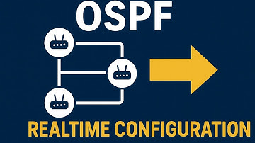 How OSPF configured in a Realtime