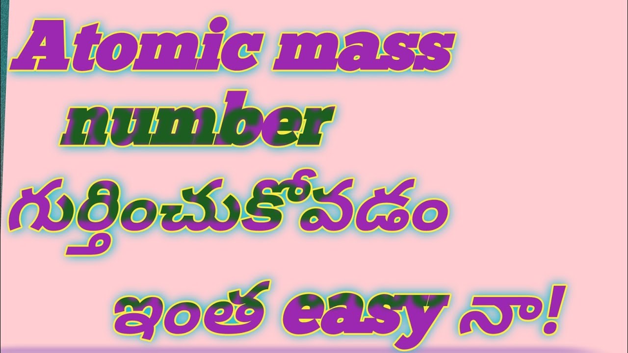 How to learn the first 10 elements of the mass number easily?