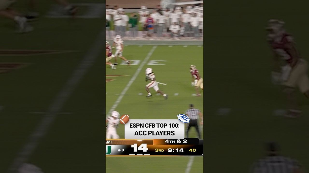 A league made for top 100 talent 🔥 #collegefootball #accfootball #cfb #football #ncaafootball