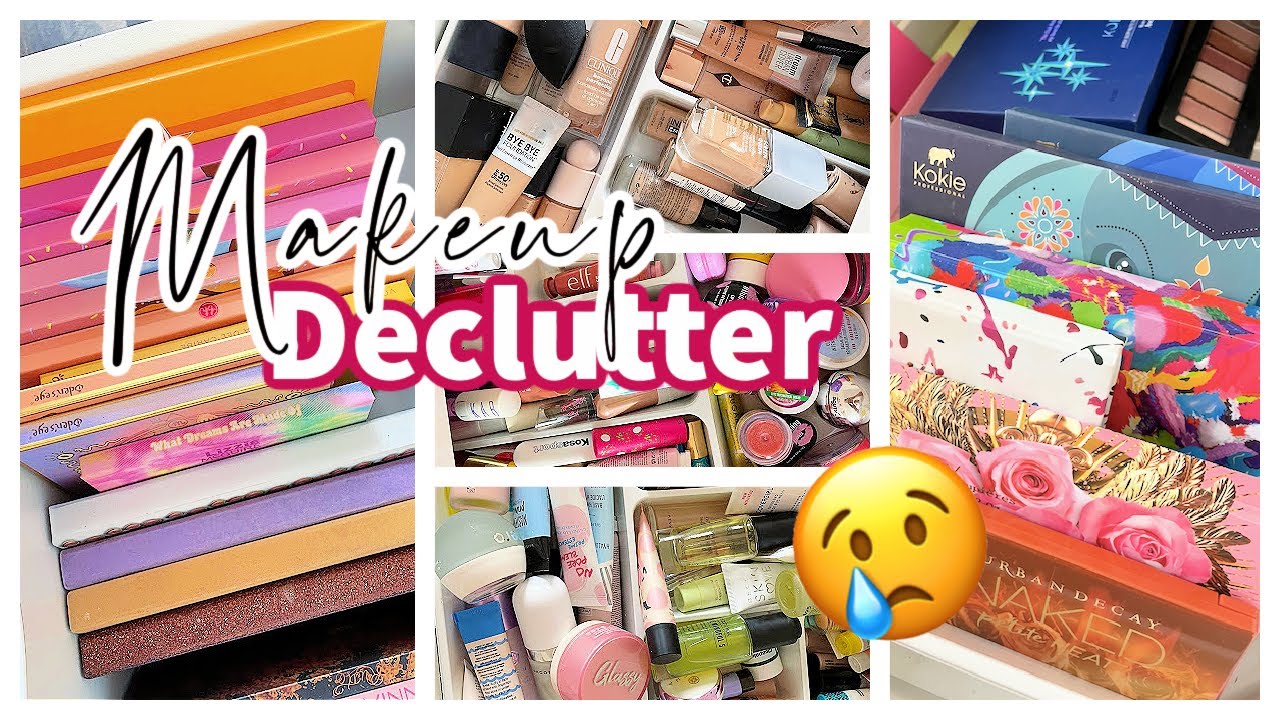 DECLUTTERING MY FULL MAKEUP COLLECTION