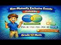 Probability of Non Mutually Exclusive Events | Grade 10 Math (Tagalog)