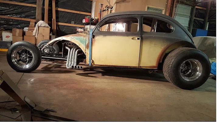 1956 VW Oval Bug Chopped Blown V8 Project Part 12