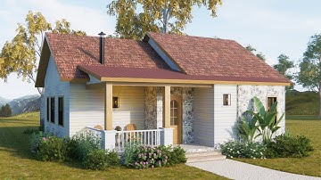 Small House Design 750 sqft (70m²) That Feels Bigger Than It Is #2