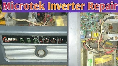 Microtek Inverter Repair Output Problem Charging Problem |Microtek Inverter Repair In Hindi|Skill de