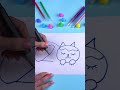 Cute Cat from Number 2 🐱✏️ Quick &amp; Easy Drawing Trick! #art #learn #creative