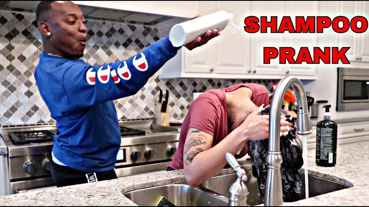 SHAMPOO PRANK ON WIFE!! | THE PRINCE FAMILY