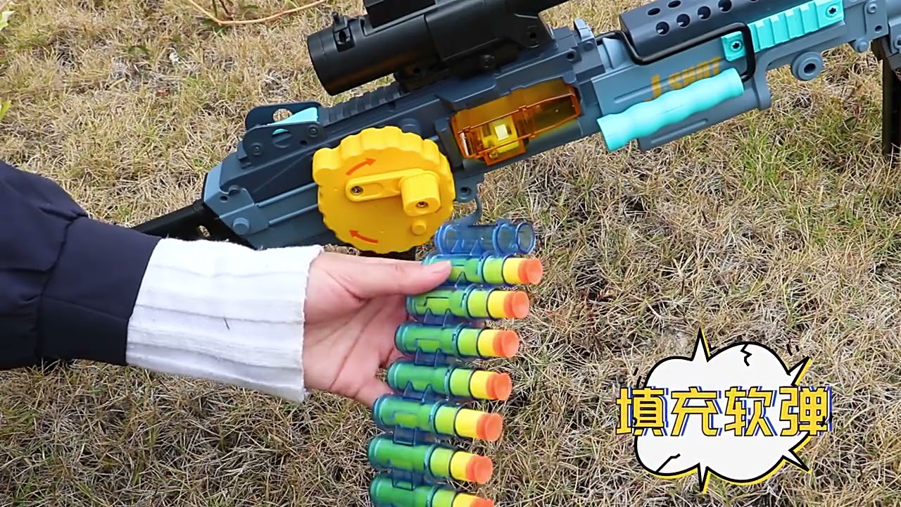 M249 soft bullet gun