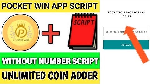pocket win app unlimited coin adder script ha 💯 working ha script and instant payment ha //