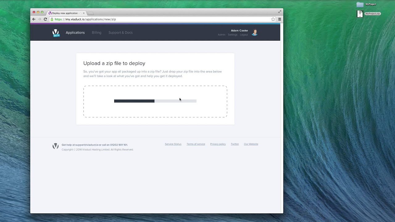 Publishing using a zip file - YouTube