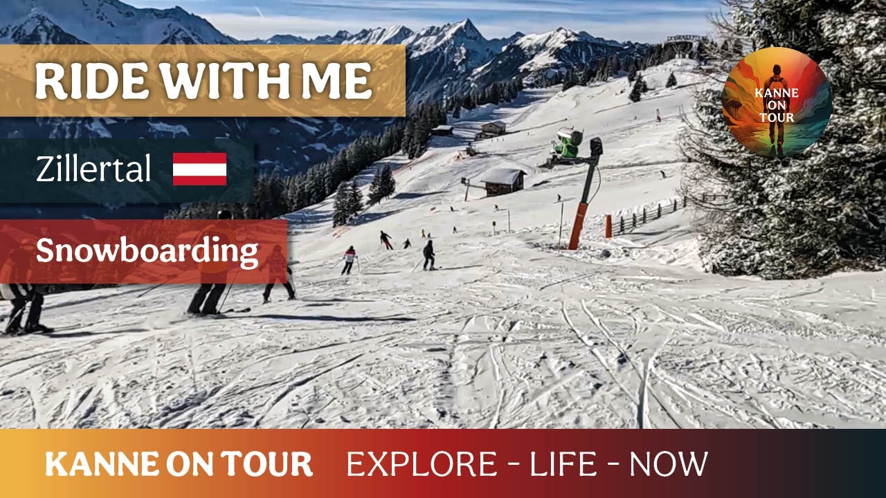 Snowboarding in Zillertal 🇦🇹 | Sunny Alpine Session (January 4, 2025)