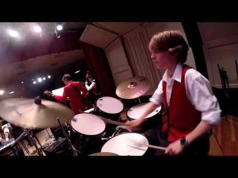 Drum Cam: Mercy, Mercy, Mercy by Hadley Junior High School 7th Grade Jazz Band