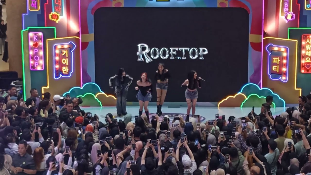 StarBe - Rooftop | Live Performance at Korean Festival Vol. 3 Royal Plaza Surabaya | FANCAM