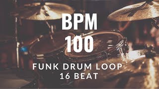 Funk DRUM LOOP - 100 BPM | 16 BEAT | 드럼비트 100