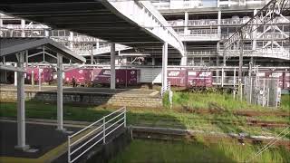 JR貨物 ED76 1019形機関車が牽引する。アミュプラザ鹿児島西駐車場　撮影日2023 9 17