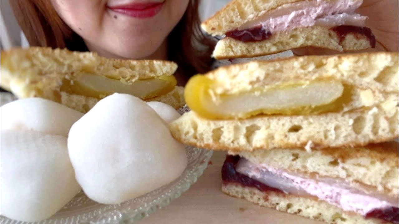 【咀嚼音】冬の味覚！雪どら、雪つつみシリーズが今回も大優勝してた...【ASMR/EatingSounds】