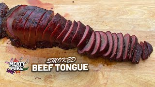 Smoked BEEF TONGUE on the Grilla Grills Silverbac | How to Cook Cow Tongue LENGUA