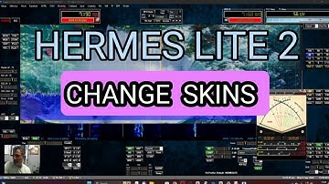 HERMES LITE 2 - THETIS , How to Customise Background (Skin) ON8EI