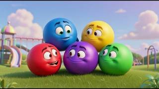 Pelotas de Colores | Canción Infantil para Aprender los Colores y Jugar 🎈🌈
