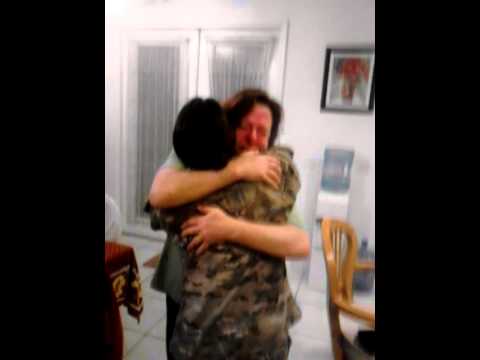 Jenny home from Afghanistan