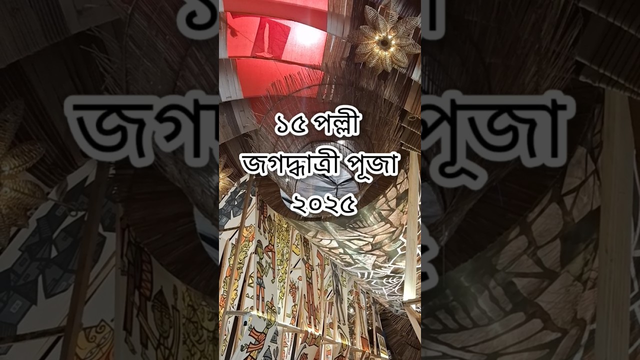 15 Pally Bhadreswar Jagadhatri Puja 2025 