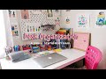 Desk Organization + Small Stationery Haul 📚 🖊