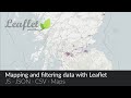 Mapping and filtering data with LeafletJS