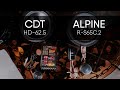 ALPINE R-S65C.2 vs CDT HD-62.5