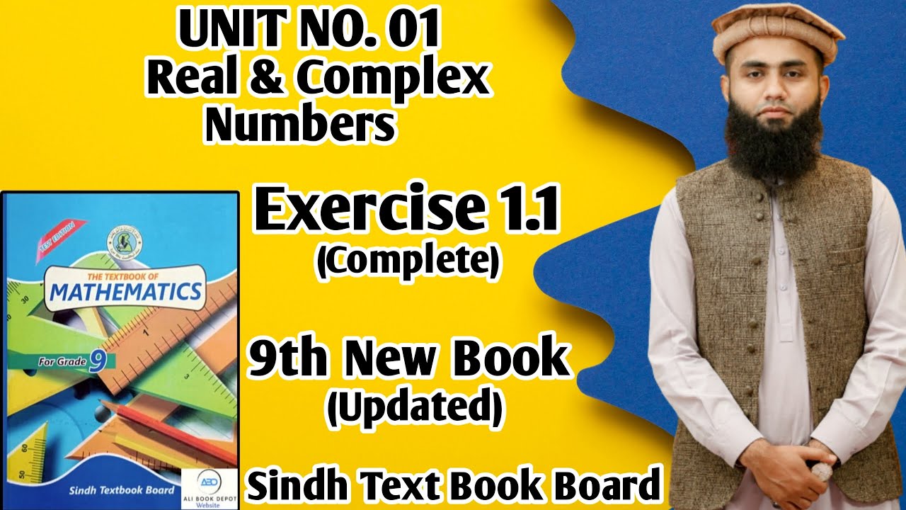 Exercise 1.1 Unit 1 Real And Complex Numbers Class 9 New Mathematics ...