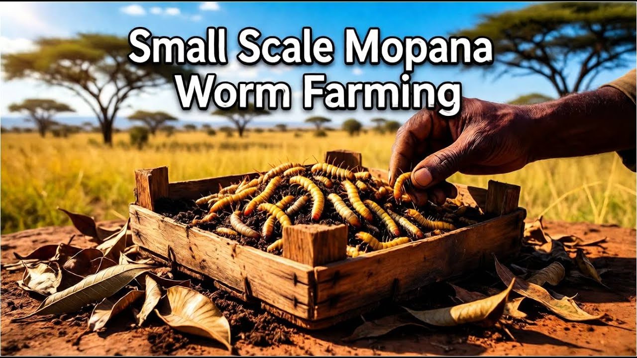 Small Scale Mopane Worm Farming: Cultivate Africa’s Superfood for Profit & Sustainability!