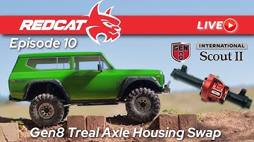 Redcat Live ep. 10 - Gen8 Treal RC Axle Housing Swap