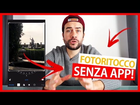 Come Modificare le foto su iPhone SENZA APP (Pre iOS 13)