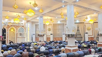 صلاة العشاء ليلة ٧ رمضان ١٤٤٦ هجري في جامع خالد بن الوليد القارئ محمد العكيدي 2025