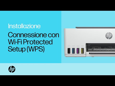 Come connettere una stampante HP a una rete wireless utilizzando Wi-Fi  Protected Setup