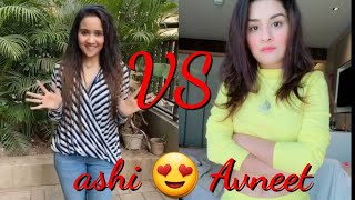 Who is the most gorgeous 😍 || Ashi singh VS Avneet kaur ||Present By Sraboni Entertainment