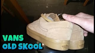 vans old skool gum oatmeal