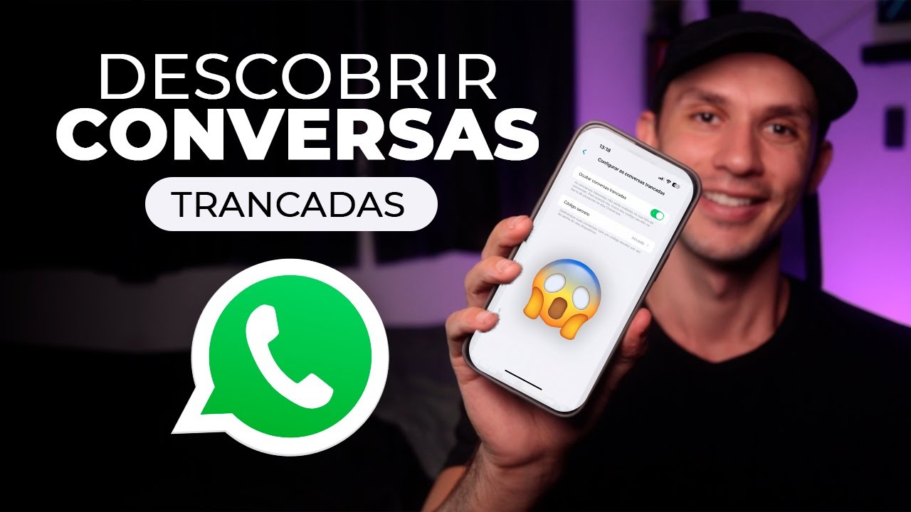COMO ACESSAR/DESCOBRIR CONVERSAS TRANCADAS NO WHATSAPP em 2024! - YouTube