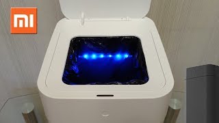 SMART TRASH bin XIAOMI TOWNEW T1 SMART TRASH VERSION 2.0FULL REVIEW and DISASSEMBLY