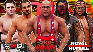 WWE 2K19 - 30 MAN TNA IMPACT ROYAL RUMBLE!!