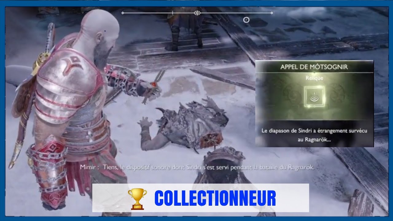 Trophée Collectionneur God Of War Ragnarok