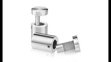 How To: EG075-100S Edge Grip Standoff Installation from Mbs-Standoffs