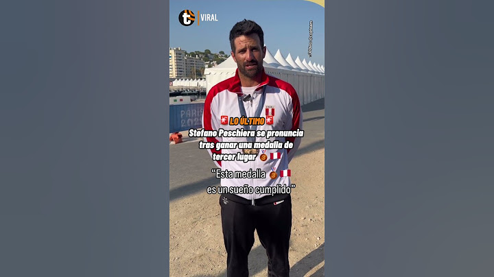 “No lo podía creer”: STEFANO PESCHIERA se pronunció tras GANAR BRONCE en PARÍS 2024 #trome