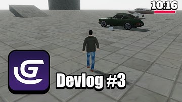 Open world GTA game in GDevelop - Devlog #3