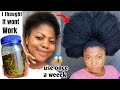 I used this to regrow my hair after terrible hair breakage/ just 3 ingredients
