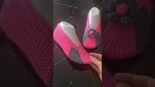 Dünyanın En Kolay Örgü Patik Modeli #shorts #shortvideo #patikörnekleri #patikmodelleri #handmade