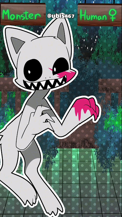 zoonomaly monster version & human version #animation #shorts #meme