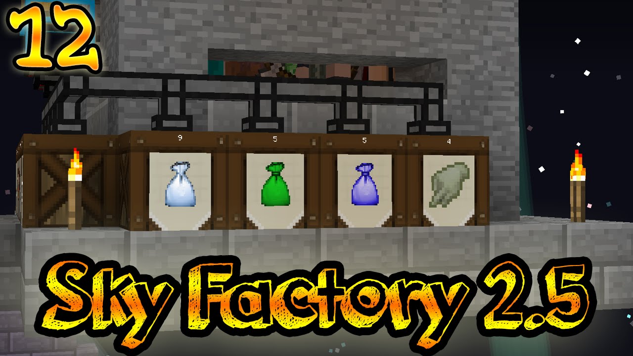 Minecraft Sky Factory S2 Ep. 12 Loot Bags & Expansion YouTube