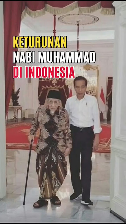 Ini Keturunan Nabi Muhammad di Indonesia #feedshorts #islam #videoviral