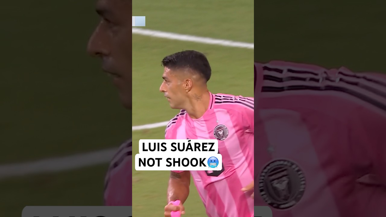 First day back in office🥶 Suárez too cold in @intermiamicf