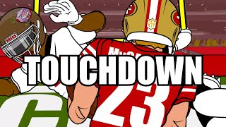 Christian McCaffrey Scores His First Rushing Touchdown Of The Season!!! (Toon Meme)